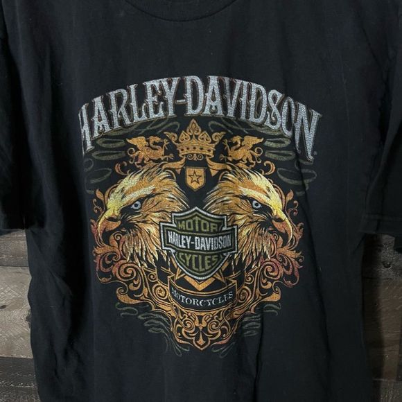 Harley Davidson Mens T Shirt Large - Picture 2 of 3